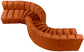 Arc - Velvet 6 Piece Modular Sofa