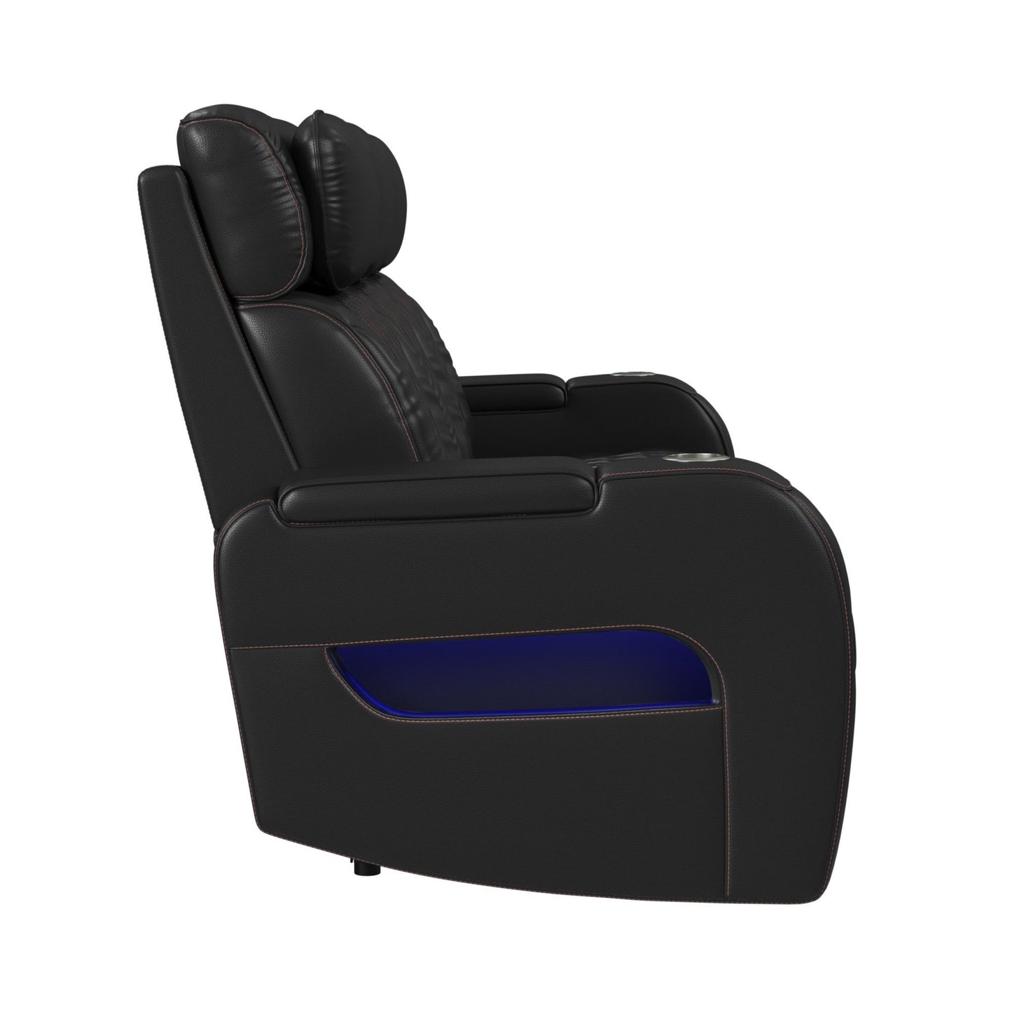 Prime Time - P3 Sofa With I Table, Reading Light, Heat, Massage, LED, And Speaker