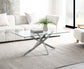 T240 - Chrome Table Set (Set of 3) - Gray