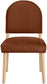 Varinelle - Velvet Dining Chair (Set of 2) - Natural Frame