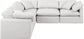Indulge - Faux Leather 5 Piece Modular Corner Sectional