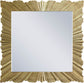 Golda - Leaf Mirror - Gold