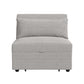 Pluto - Chair With Kidney Pillow, Klik Klak And Pop Up - Coronado Gray