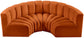 Arc - Velvet 4 Piece U-Shaped Modular Sofa