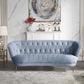 Bayram - Sofa - Light Gray Velvet