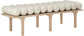 Landon - Bench With Natural Base
