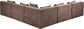 Stellar - 5 Piece Upholstered Modular Sectional