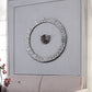 Kachina - 39" Wall Clock - Mirrored & Faux Gems