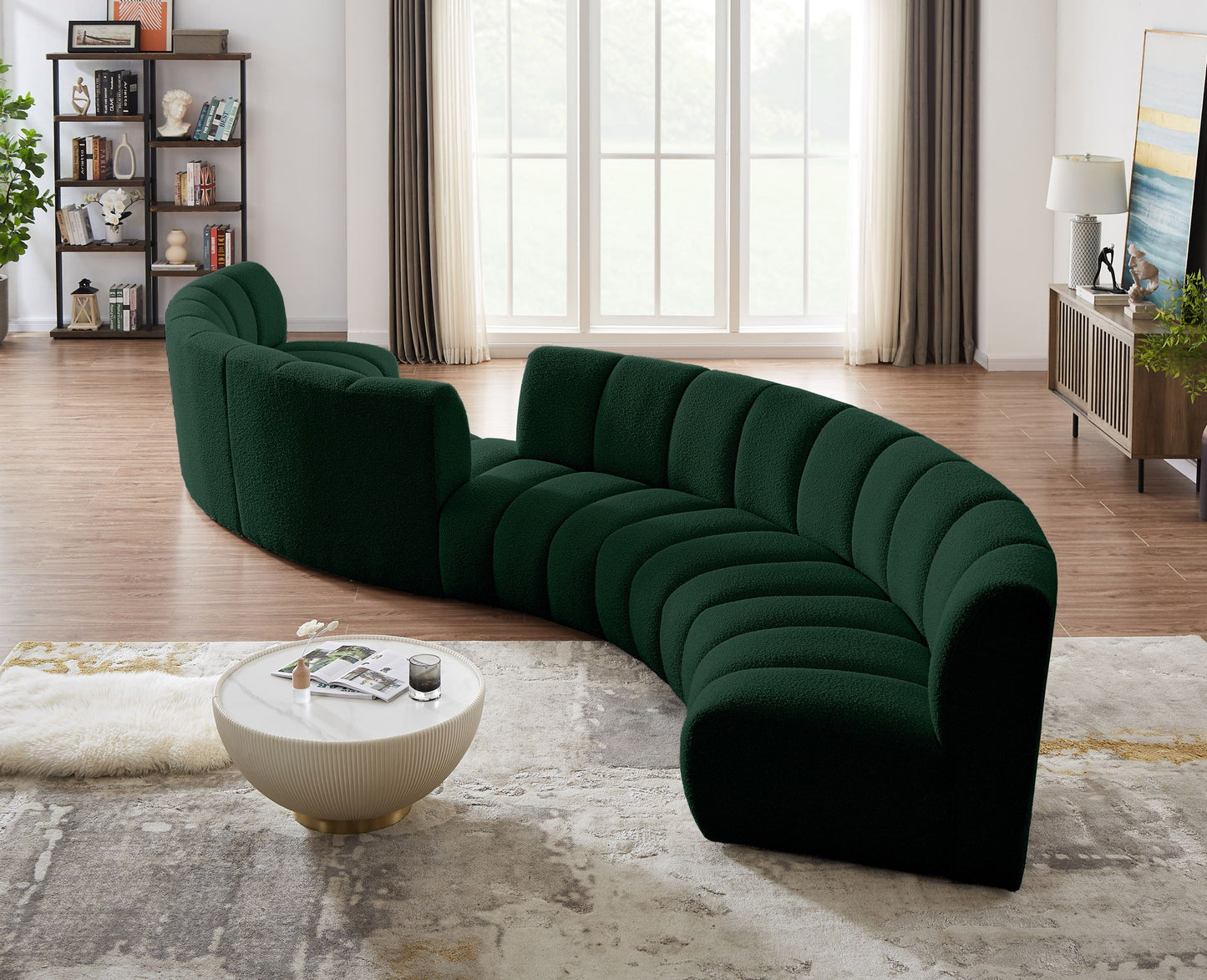 Infinity - 6 Piece Boucle Modular Sectional