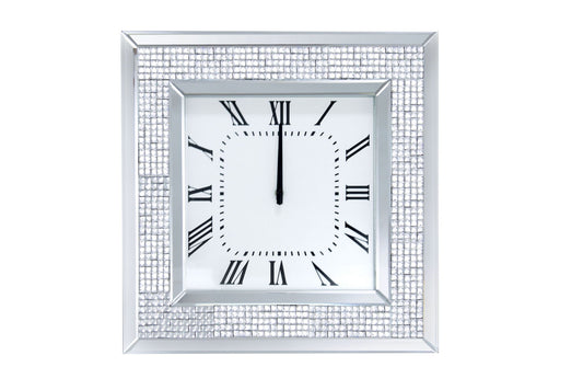 Ornat - Wall Clock - Faux Square Diamonds