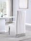 Porsha - Dining Chair (Set of 2) - Chrome Base