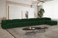 Ames - 7 Piece Boucle Fabric Modular L-Shaped Sectional
