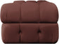 Orin - Velvet Performance Fabric Upholstered 2 Piece Modular Sofa (2 Corner Chairs)