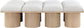 Pavilion - 8 Piece Modular Bench With Natural Base