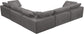 Cozy - 5 Piece Modular Corner Sectional