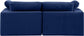 Comfy - Velvet Modular Sofa 2 Seats