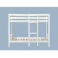 Esin - Twin Over Twin Bunk Bed - White