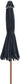Amalfi - Patio Umbrella - Light Brown Pole