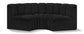 Arc - Boucle Fabric 3 Piece Modular U-Shaped Sofa
