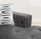 U275 - 3 Piece Sectional With USB (Type A+C) - Gray