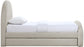 Andaz - Chenille Fabric Upholstered Trundle Bed