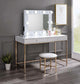 Avery - Accent Mirror - White