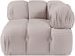 Orin - Velvet Performance Fabric Upholstered Modular Corner Chair