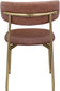Lupita - Dining Chair With Brushed Gold Legs (Set of 2)