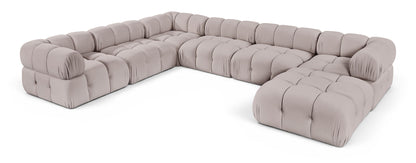 Orin - 7 Piece Modular Sectional (3 Modular Chairs, 3 Corner Chairs & Ottoman)