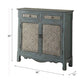 Winchell - 35" Console Cabinet - Antique Blue