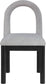 Conrad - Linen Dining Chair With Black Legs