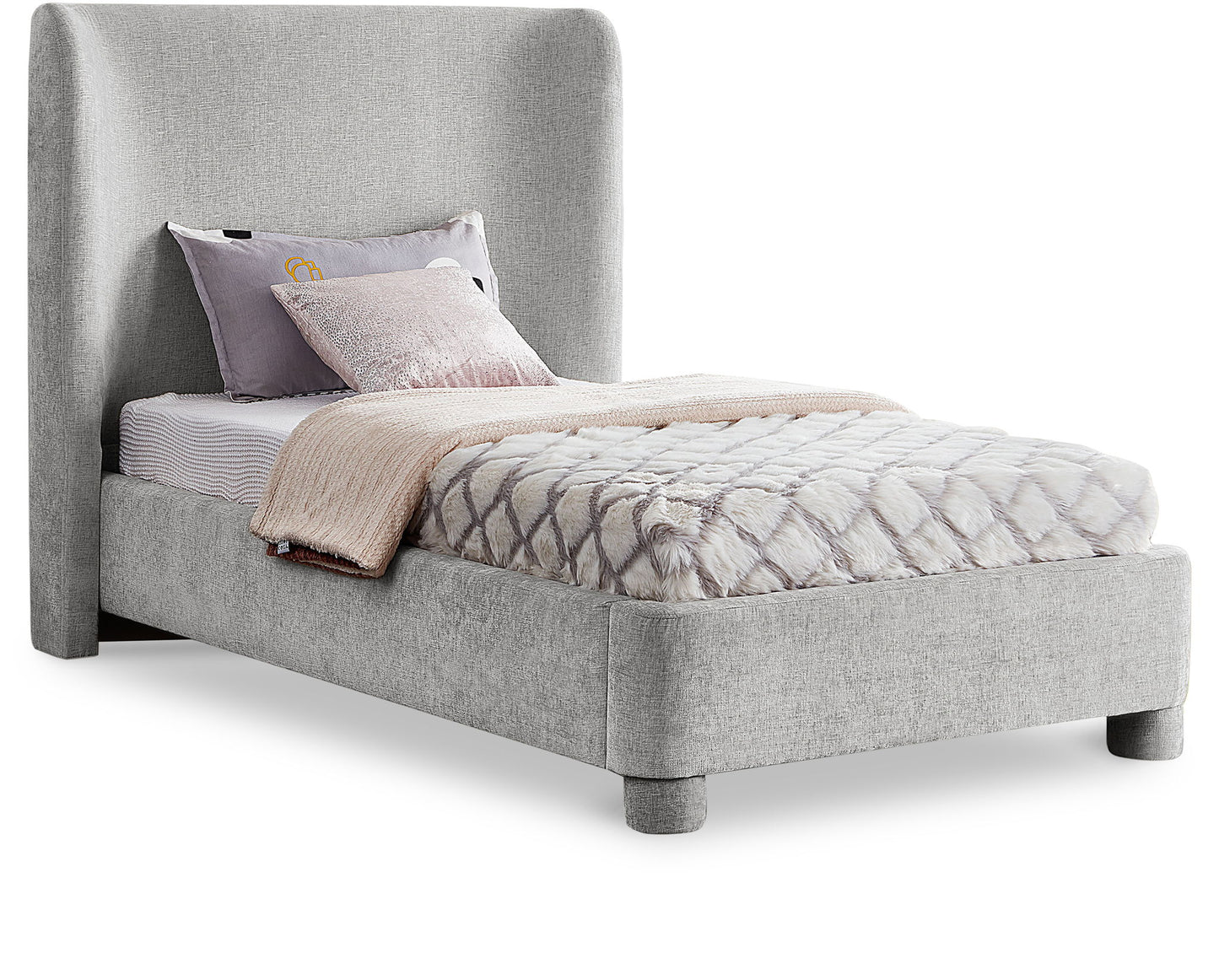 Penny - Chenille Fabric Bed
