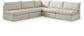 Jacob - Modular Corner Armless Sectional 5 Piece