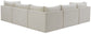 Jacob - Modular Corner Sectional 5 Piece