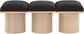 Pavilion - 3 Piece Modular Bench With Natural Base