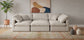 Indulge - Linen 6 Piece Modular Sectional