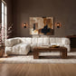Orin - Fabric Velvet 4 Piece Modular Sectional