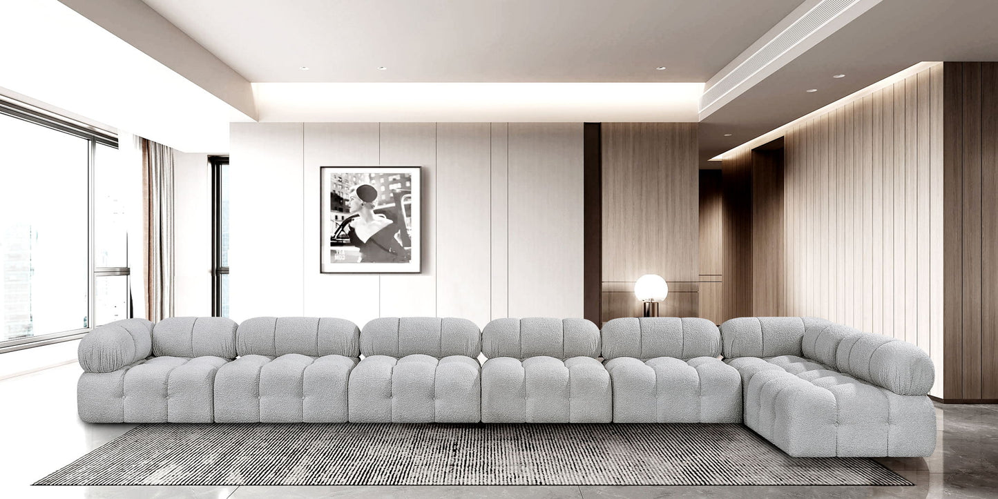 Ames - 7 Piece Modular L-Shaped Sectional