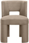Zuno - Velvet Performance Fabric Upholstered Dining Chair (Set of 2)