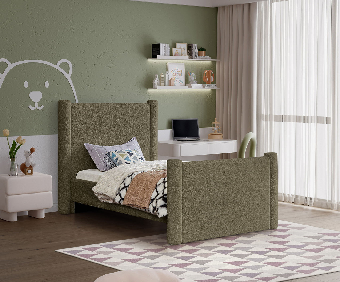 Elias - Boucle Bed