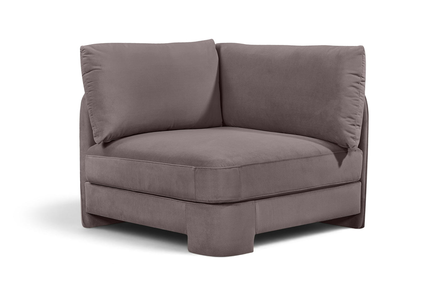 Hammond - Velvet Performance Fabric Upholstered Corner Chair