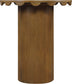 Dahlia - Solid Wood And Natural Cane Table