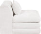 Stellar - Chenille Fabric Upholstered Modular Armless Chair