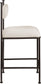 Monarch - Velvet Counter Stool (Set of 2)