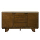 Kasha - Server With Marble Top Top - Vintage Oak