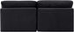 Indulge - Velvet 2 Seat Modular Armless Sofa
