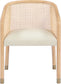 Sylvan - Vegan Leather Dining Chair (Set of 2) - Natural Frame