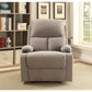 Rosia - Motion Recliner - Gray Linen