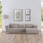 Josiah - Sectional Sofa - Sand Fabric
