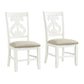 Stone - Wooden Swirl Back Side Chair (Set of 2)